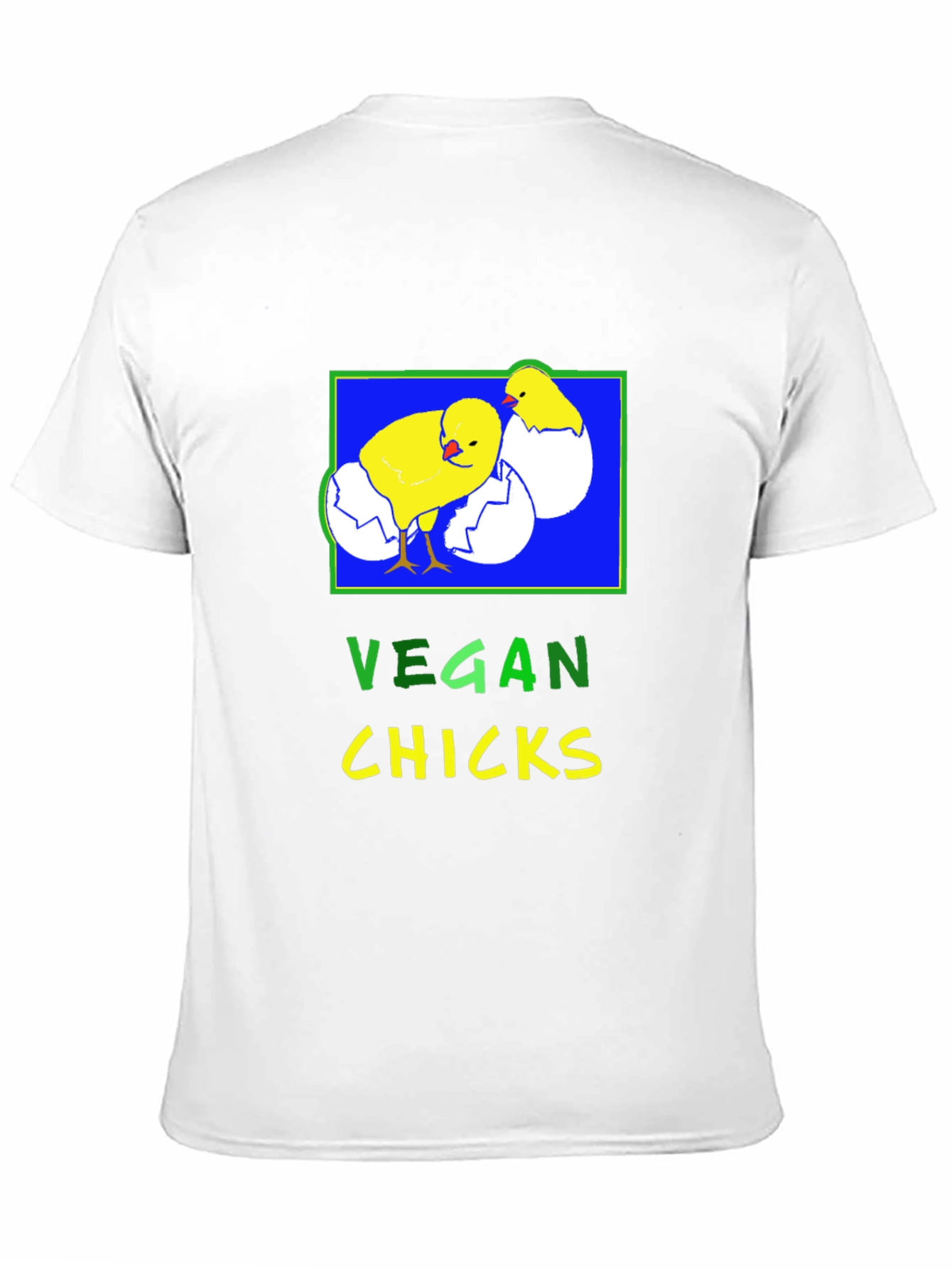 Vegan Chicks T-Shirt - Black Graphic Tee