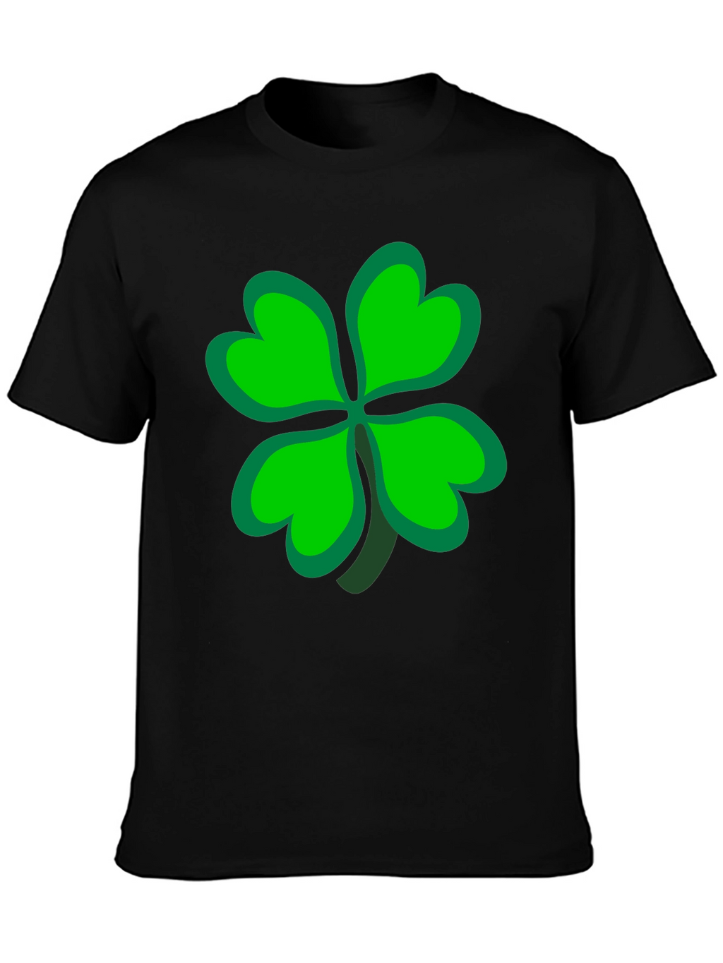 Lucky Four Leaf Clover Graphic Tee