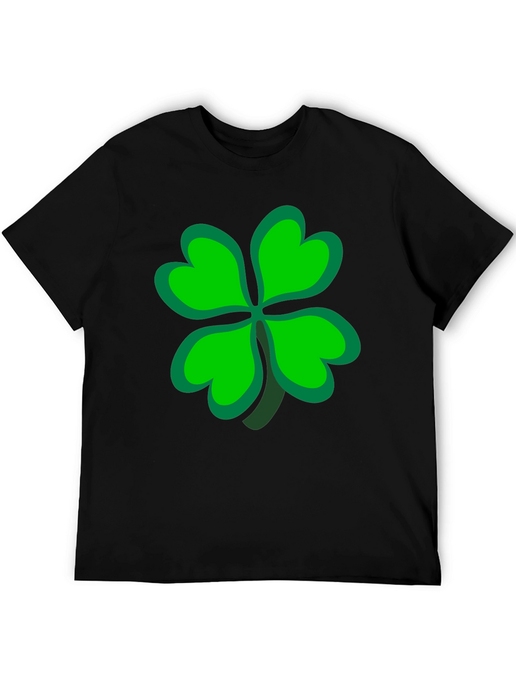 Lucky Four Leaf Clover Graphic Tee