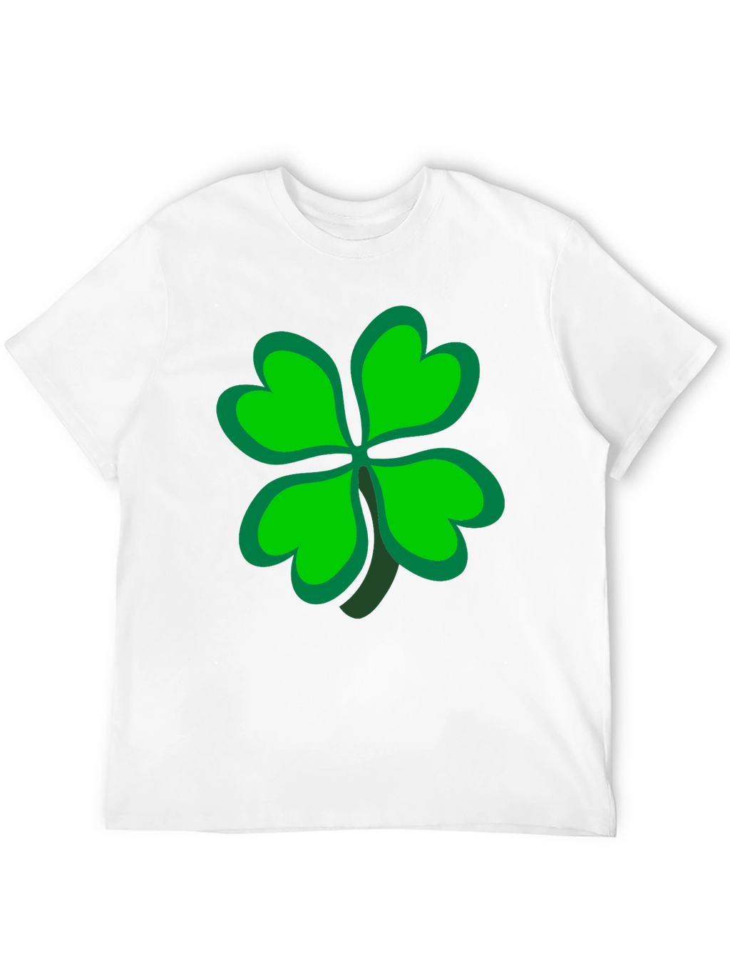 Lucky Four Leaf Clover Graphic Tee