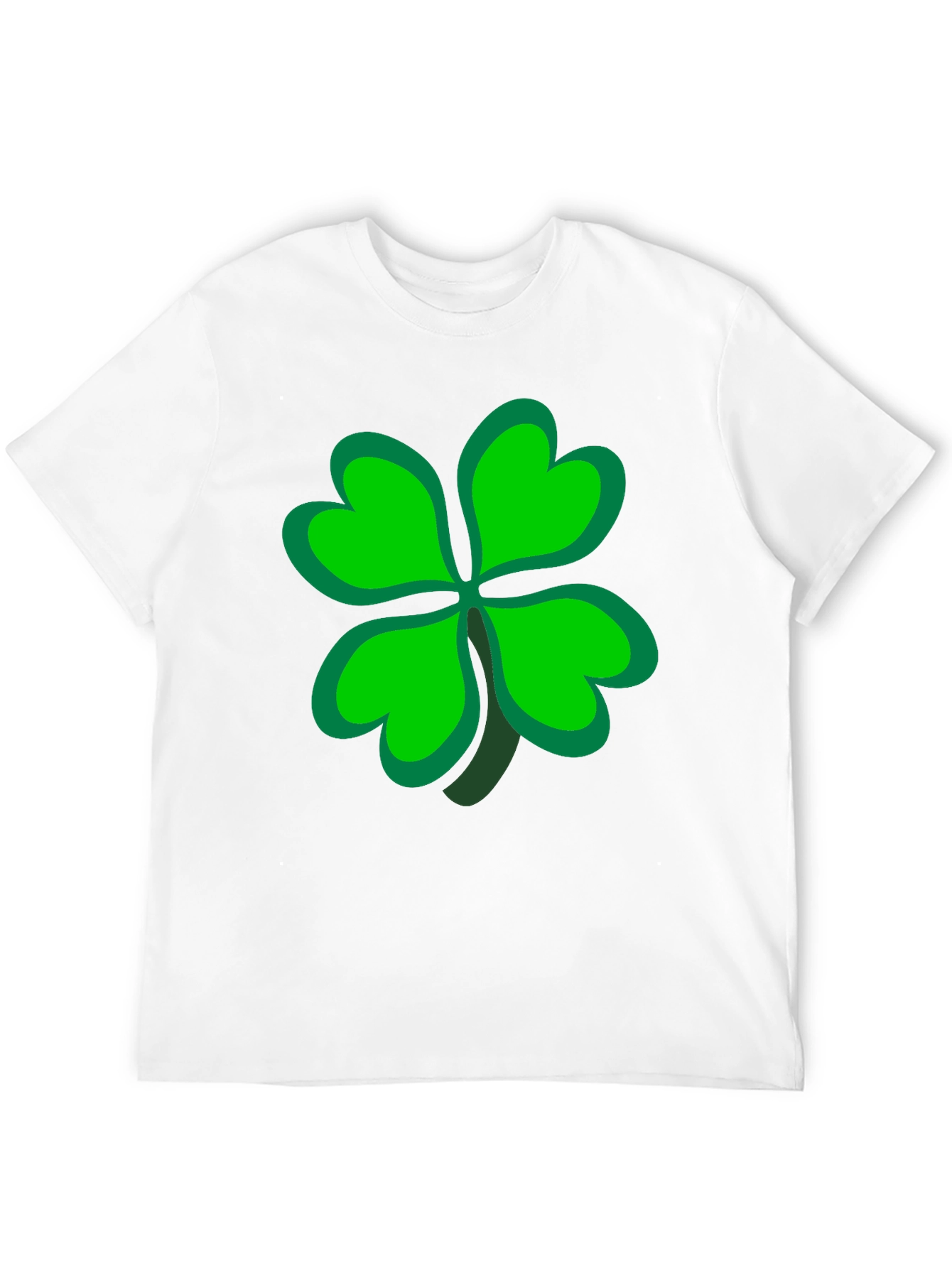 Lucky Four Leaf Clover Graphic Tee