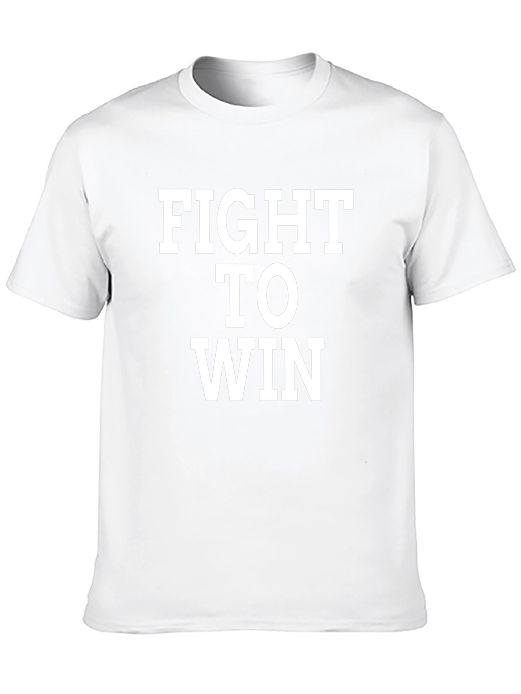 Fight To Win Black T-Shirt