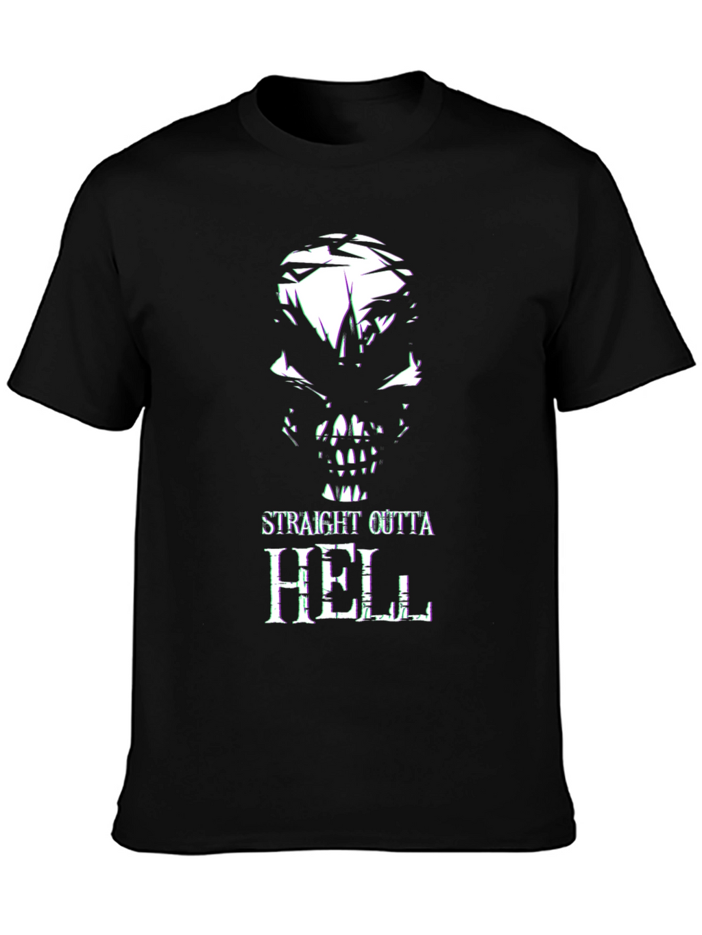 Straight Outta Hell Graphic T-Shirt