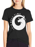 Bull Time Black Graphic Tee