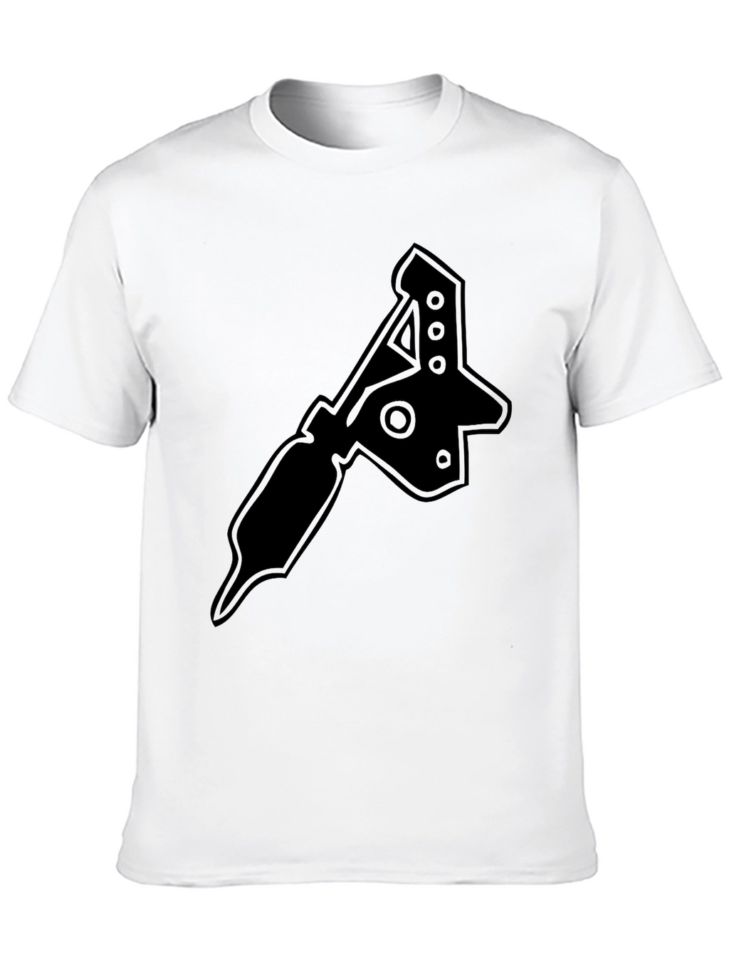 Tattoo Machine Graphic T-Shirt - Black