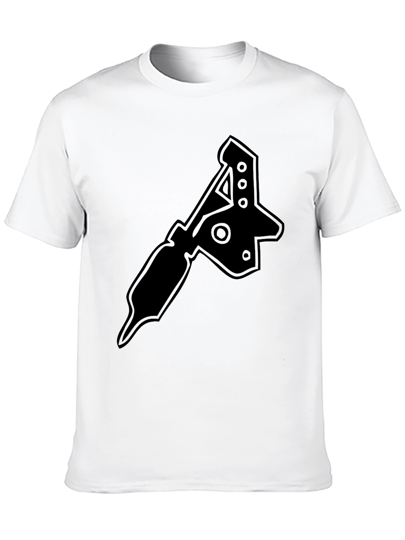 Tattoo Machine Graphic T-Shirt - Black