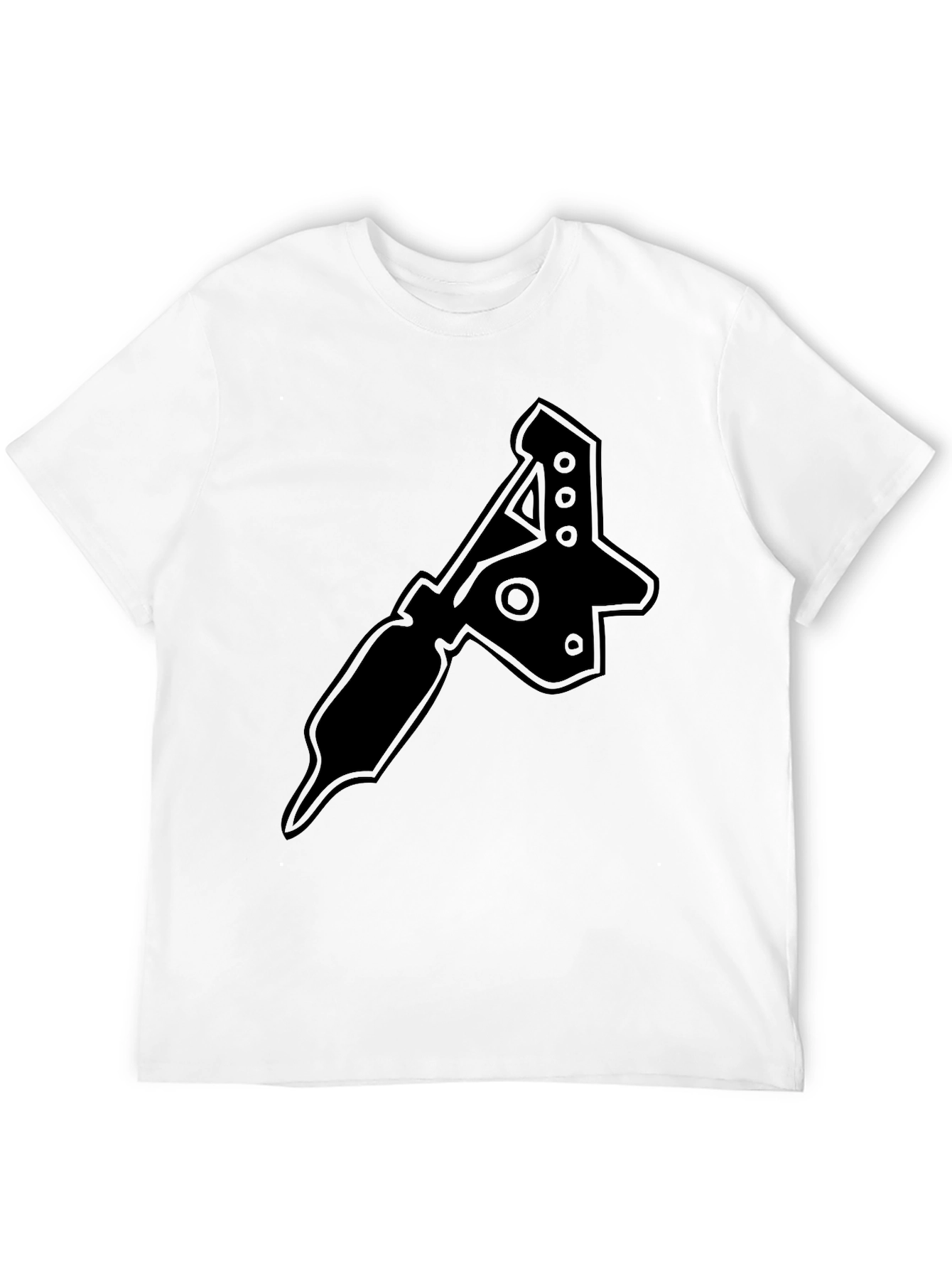 Tattoo Machine Graphic T-Shirt - Black