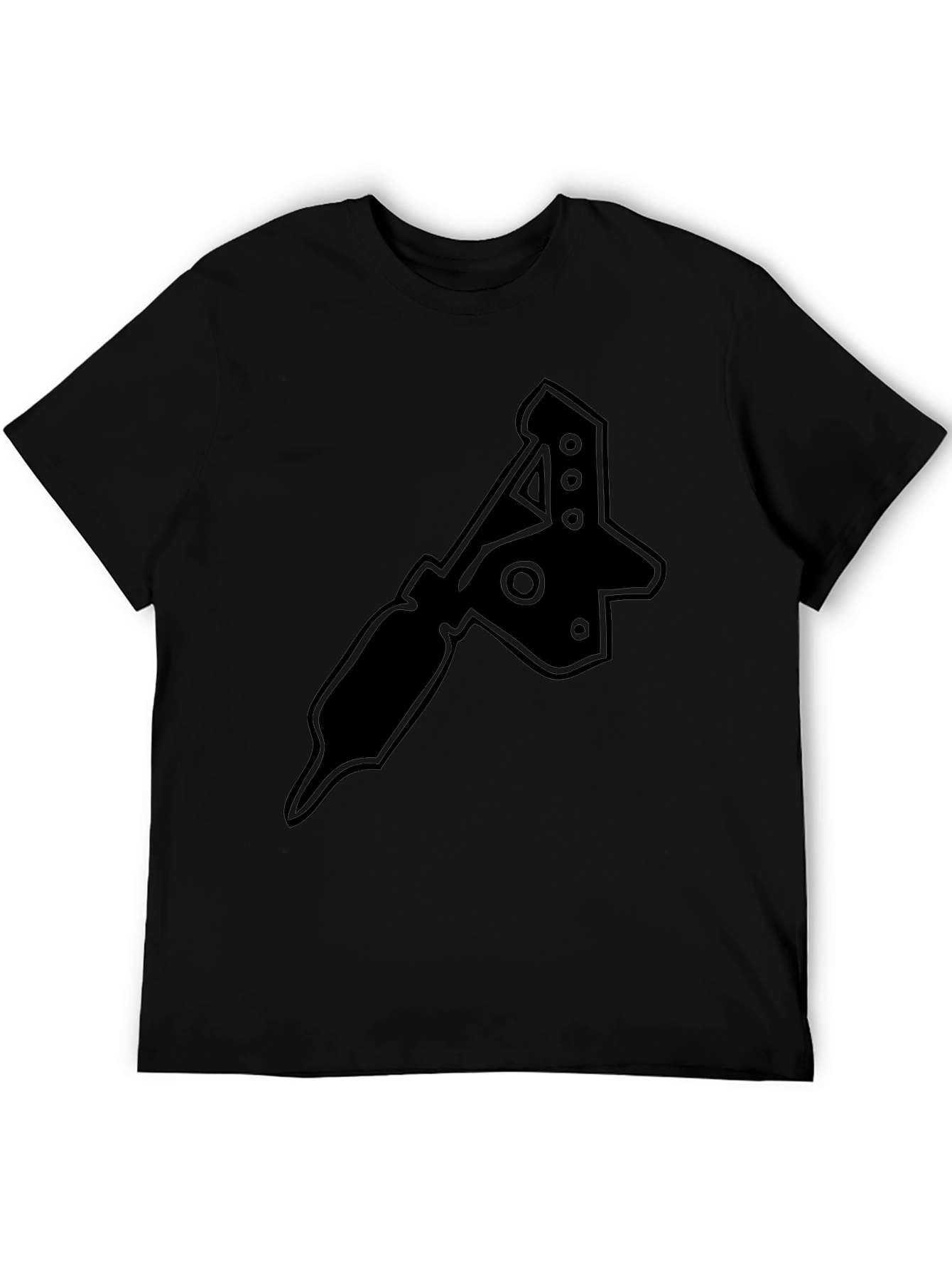 Tattoo Machine Graphic T-Shirt - Black