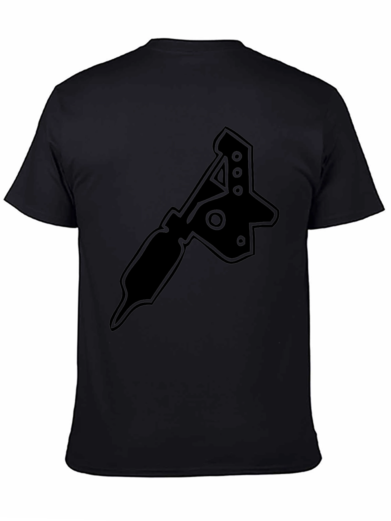 Tattoo Machine Graphic T-Shirt - Black