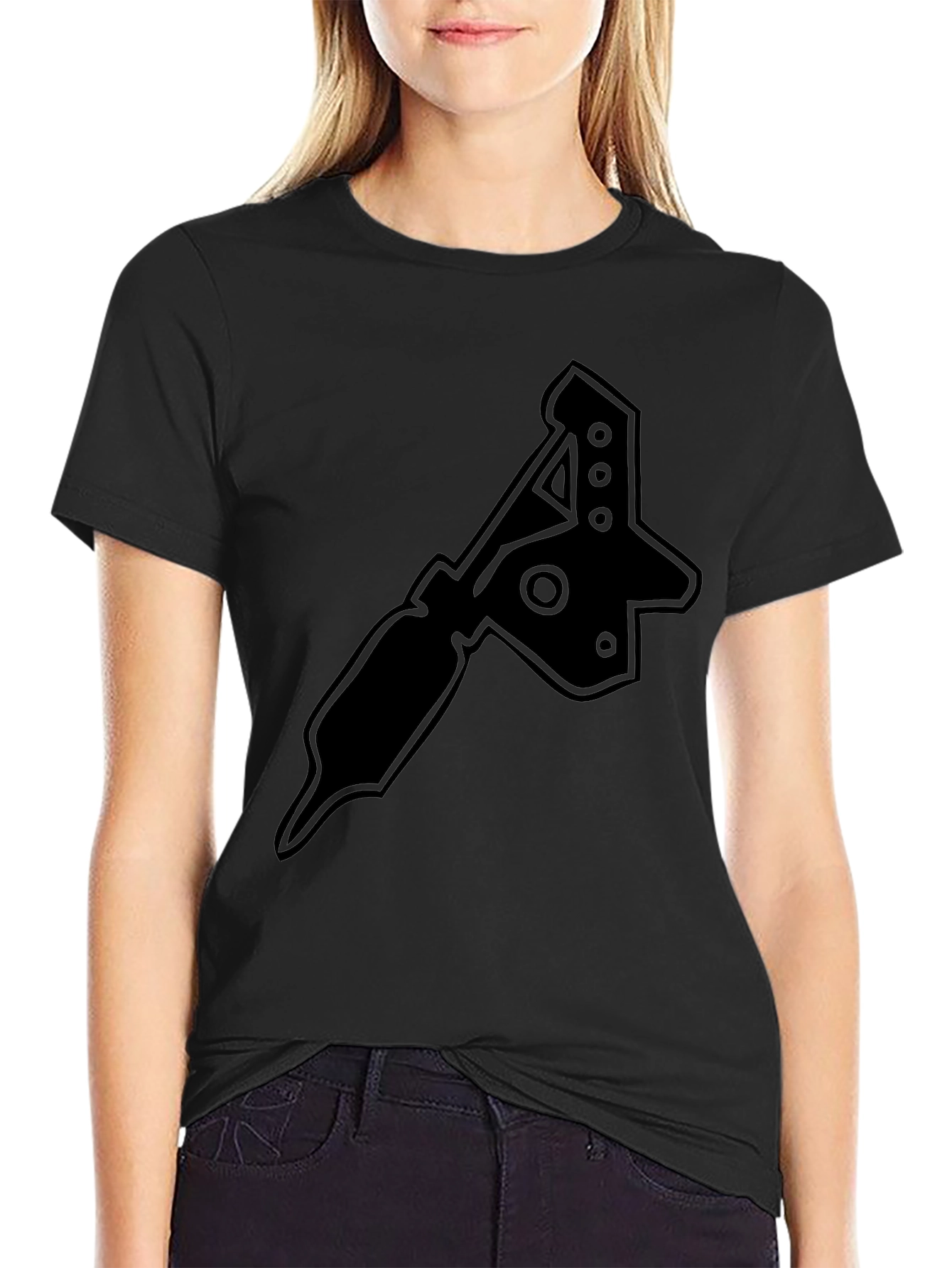 Tattoo Machine Graphic T-Shirt - Black