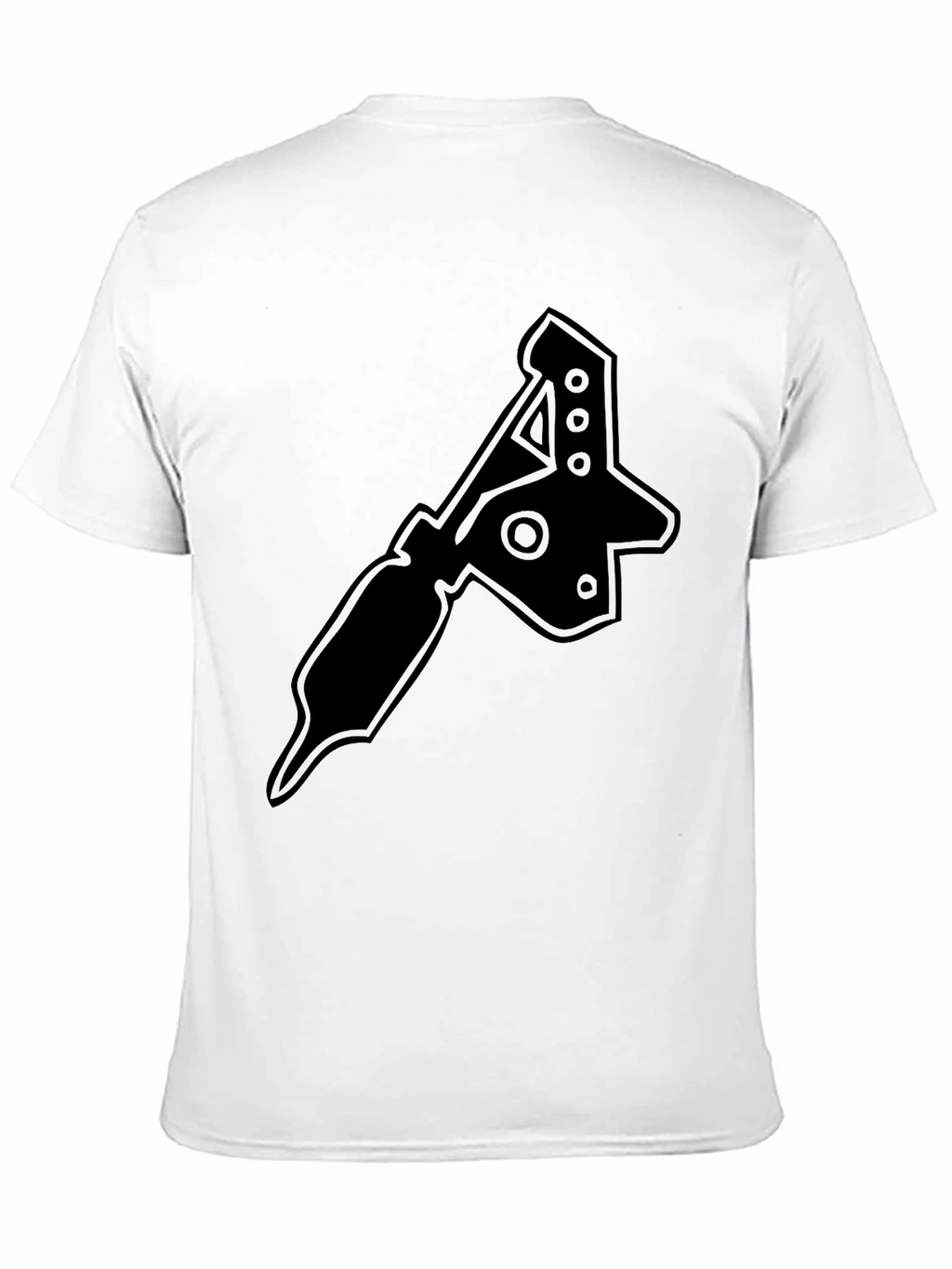 Tattoo Machine Graphic T-Shirt - Black