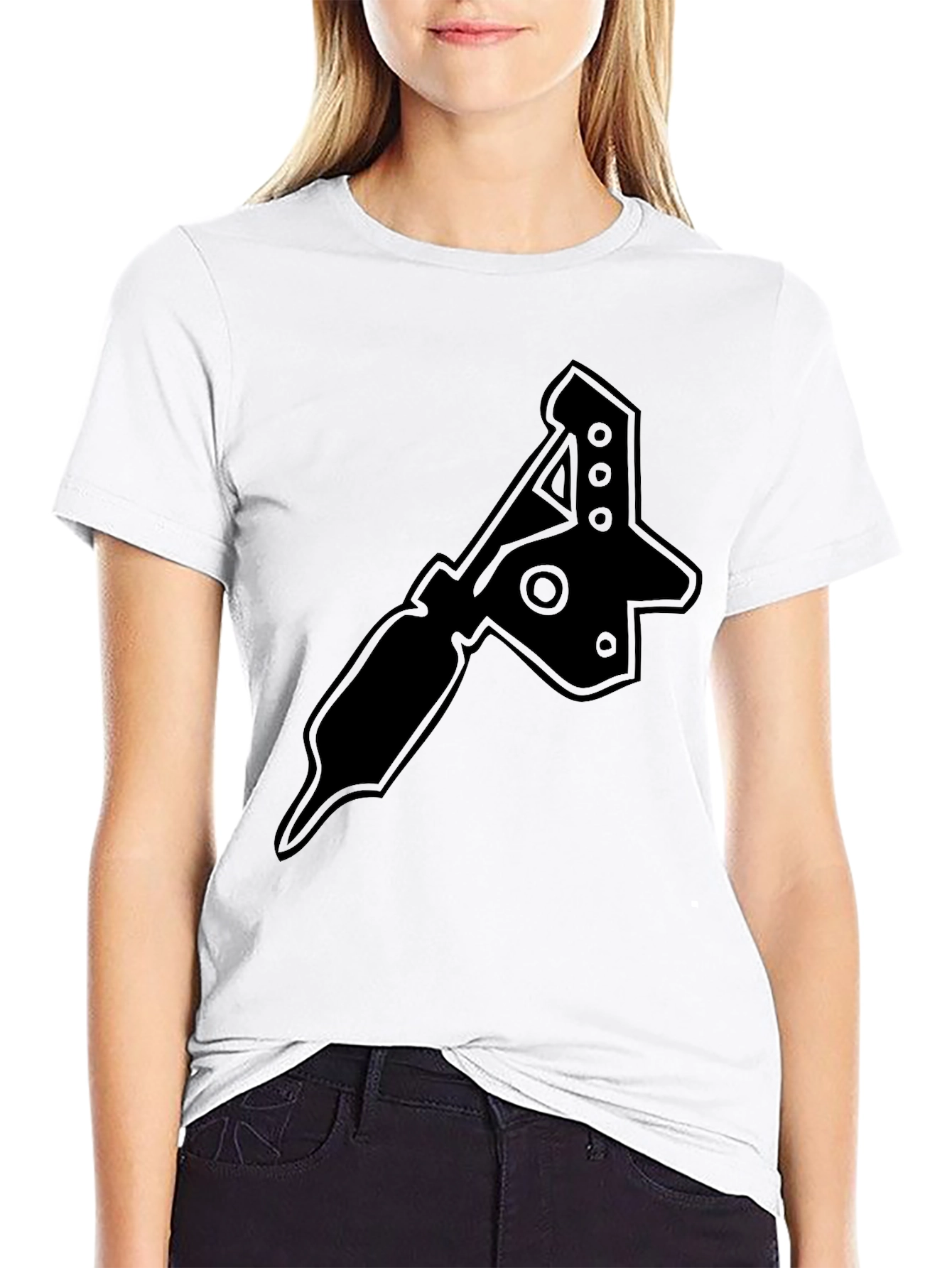 Tattoo Machine Graphic T-Shirt - Black