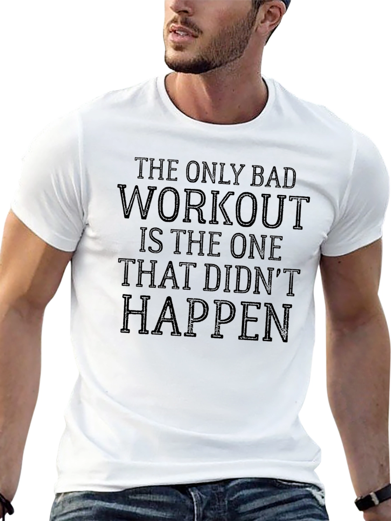 Workout Motivation T-Shirt - Gym Apparel