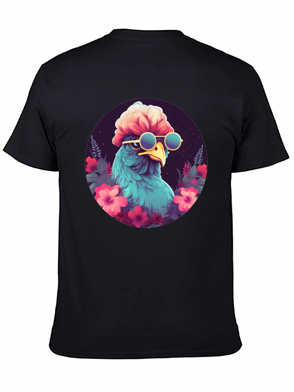 Cool Bird T-Shirt: Tropical Aviator Style