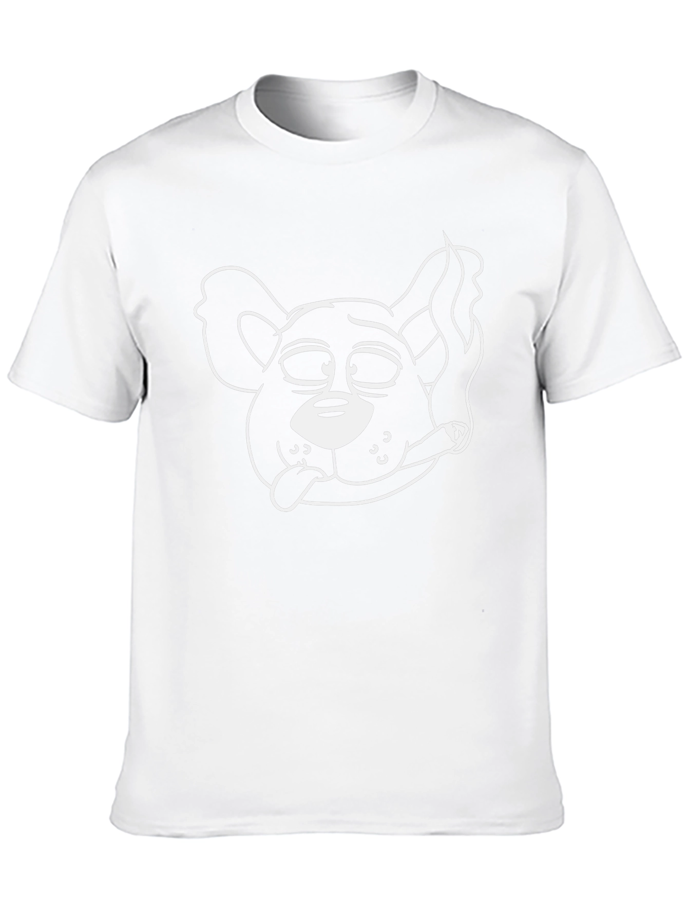 Funny Stoner Dog Graphic Tee - Black Cotton T-Shirt