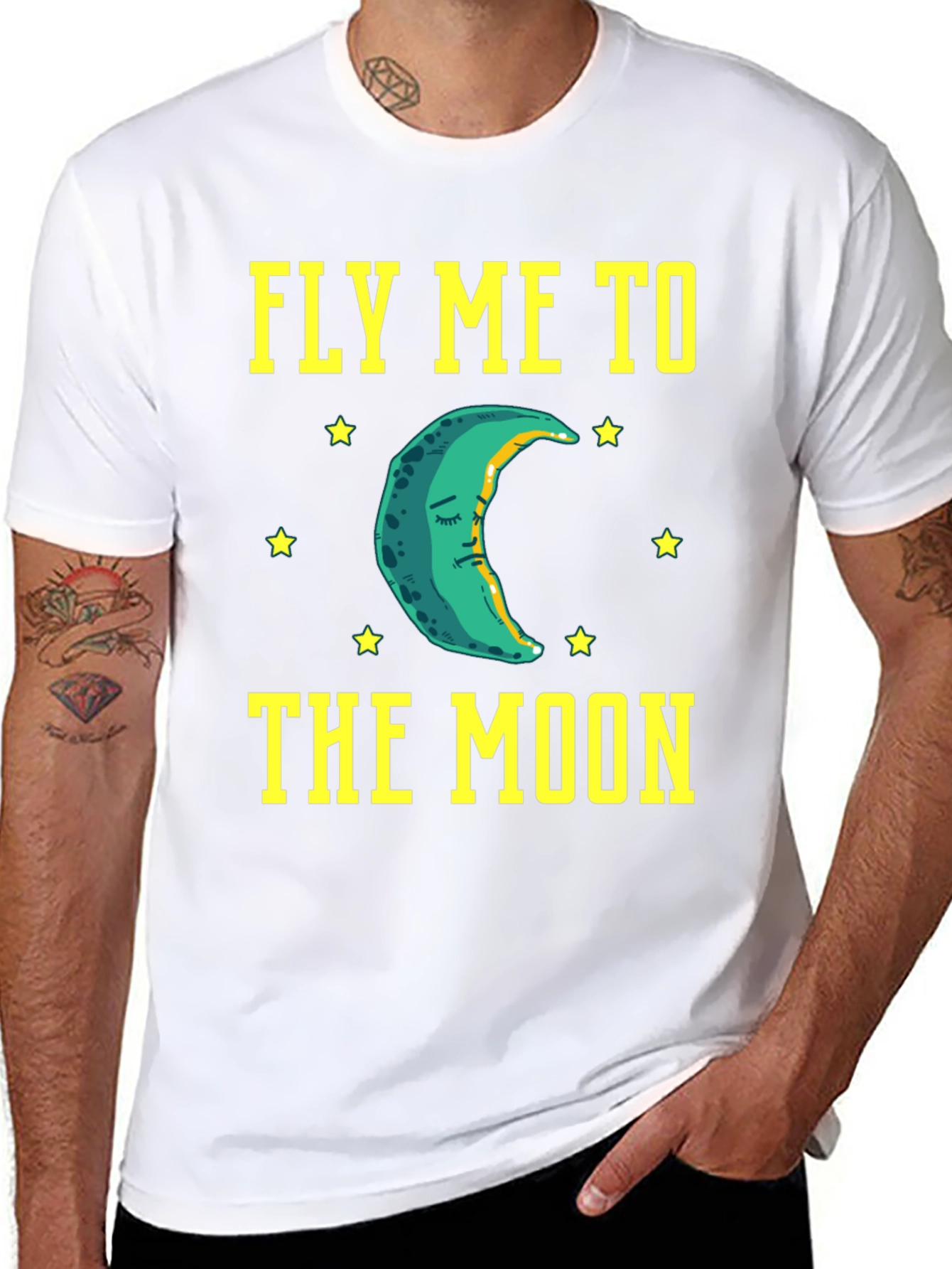 Fly Me To The Moon Graphic Tee