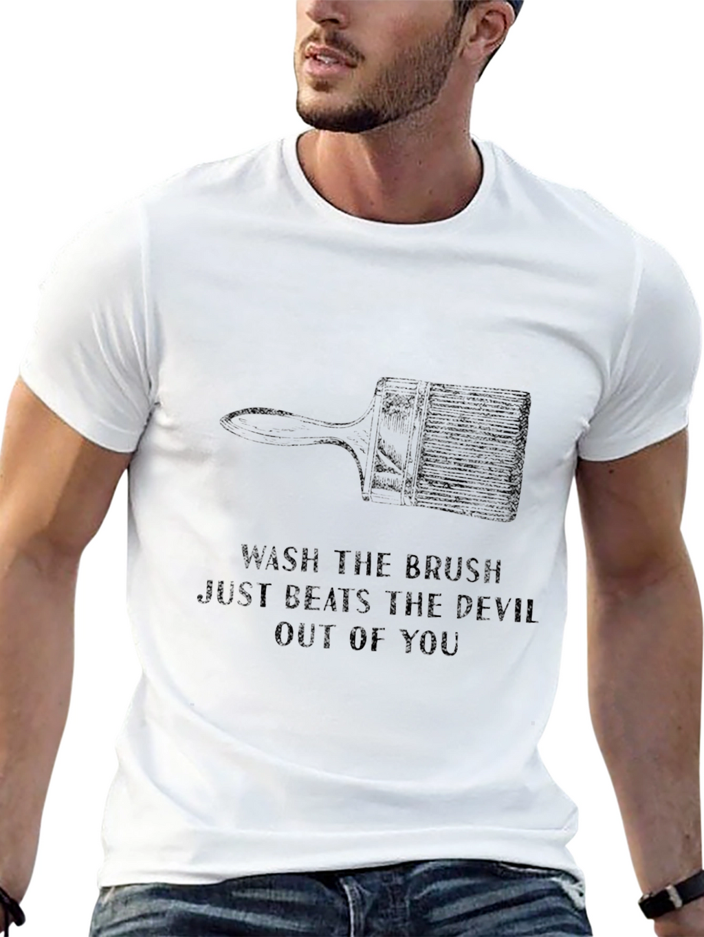 Wash the Brush Graphic Tee