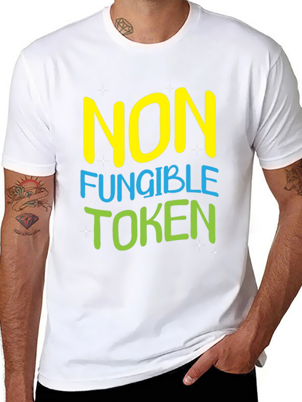 Non Fungible Token Graphic Tee