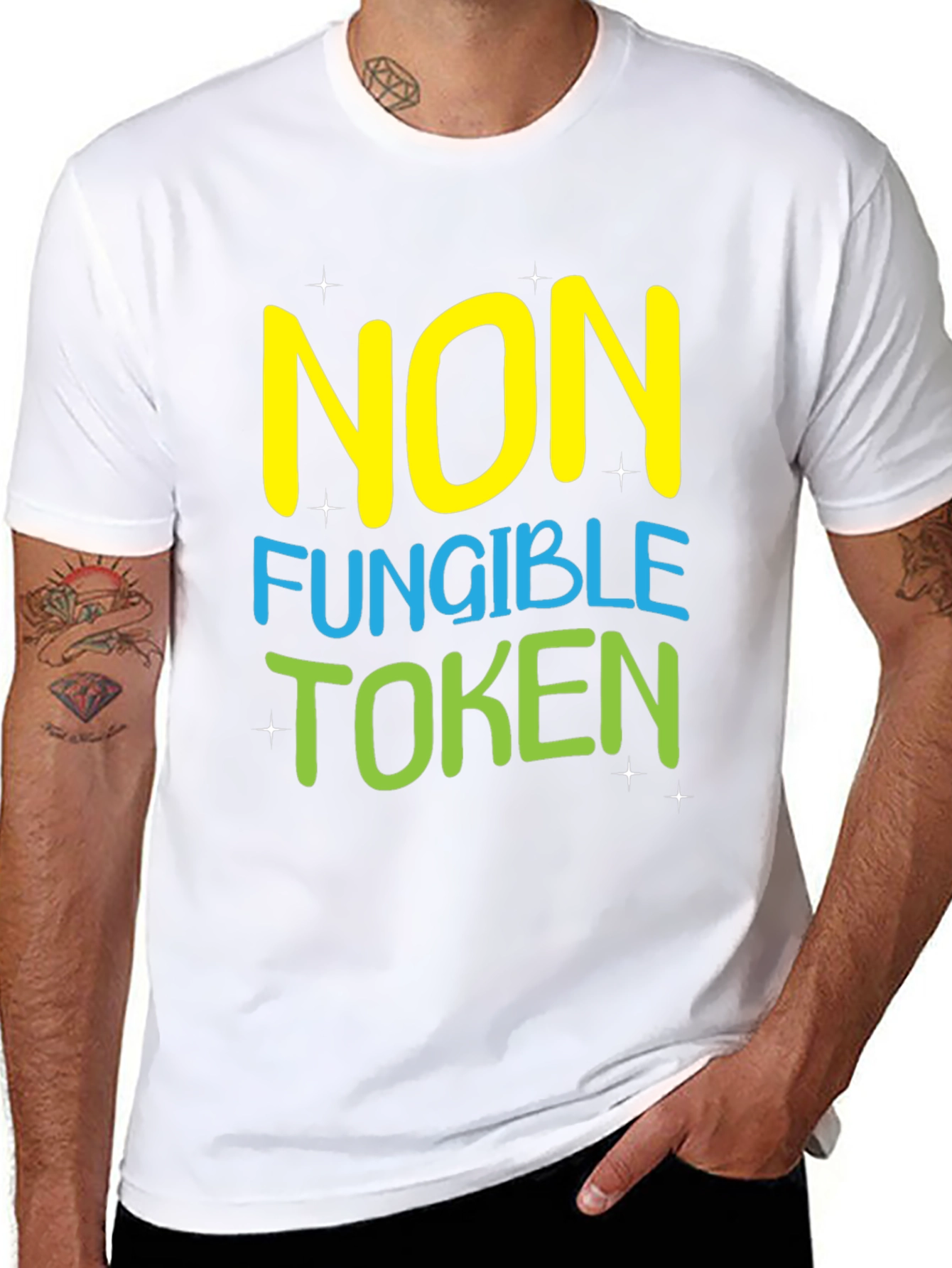 Non Fungible Token Graphic Tee