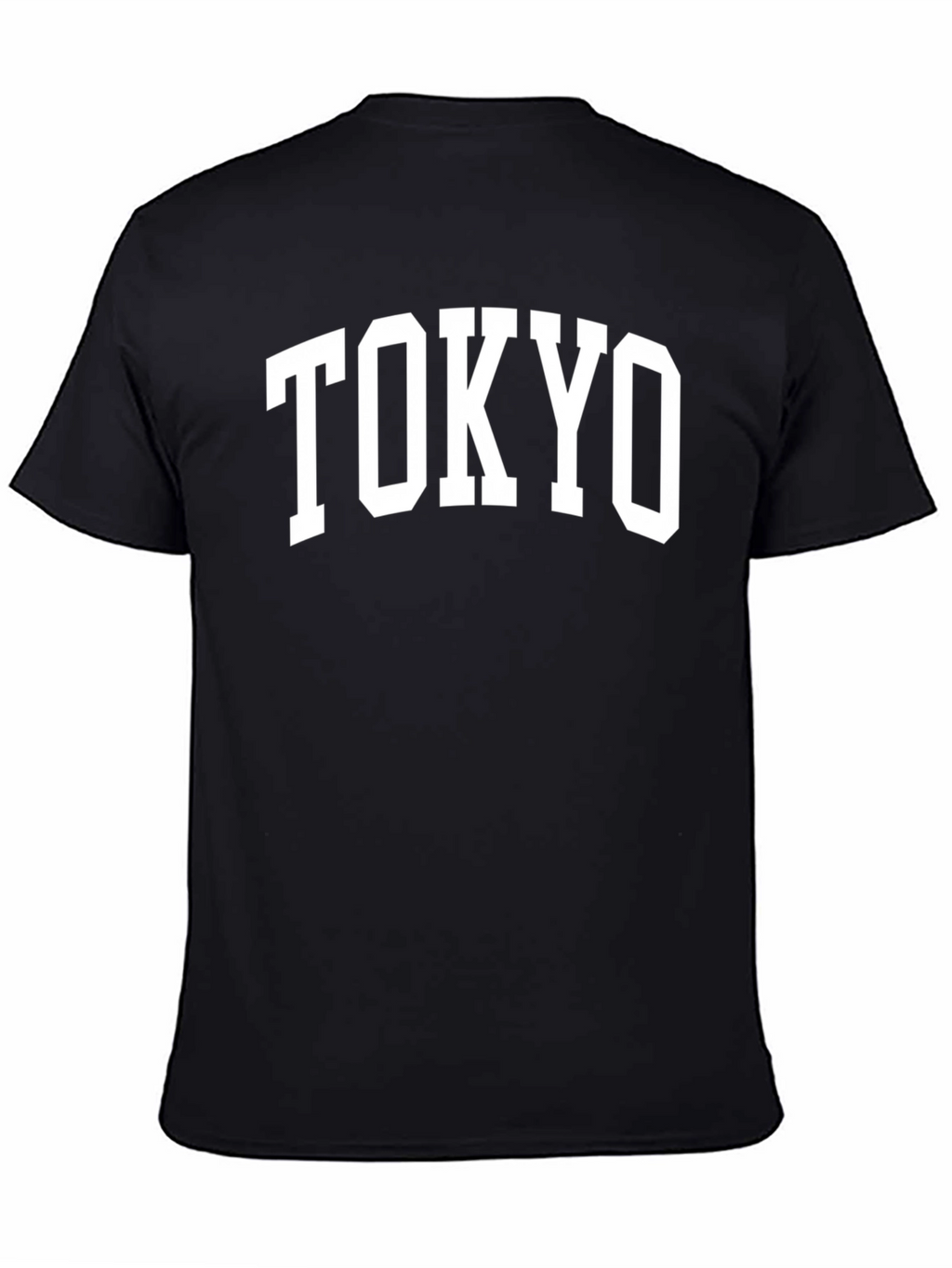 Tokyo Graphic Tee - Retro Style Black T-Shirt