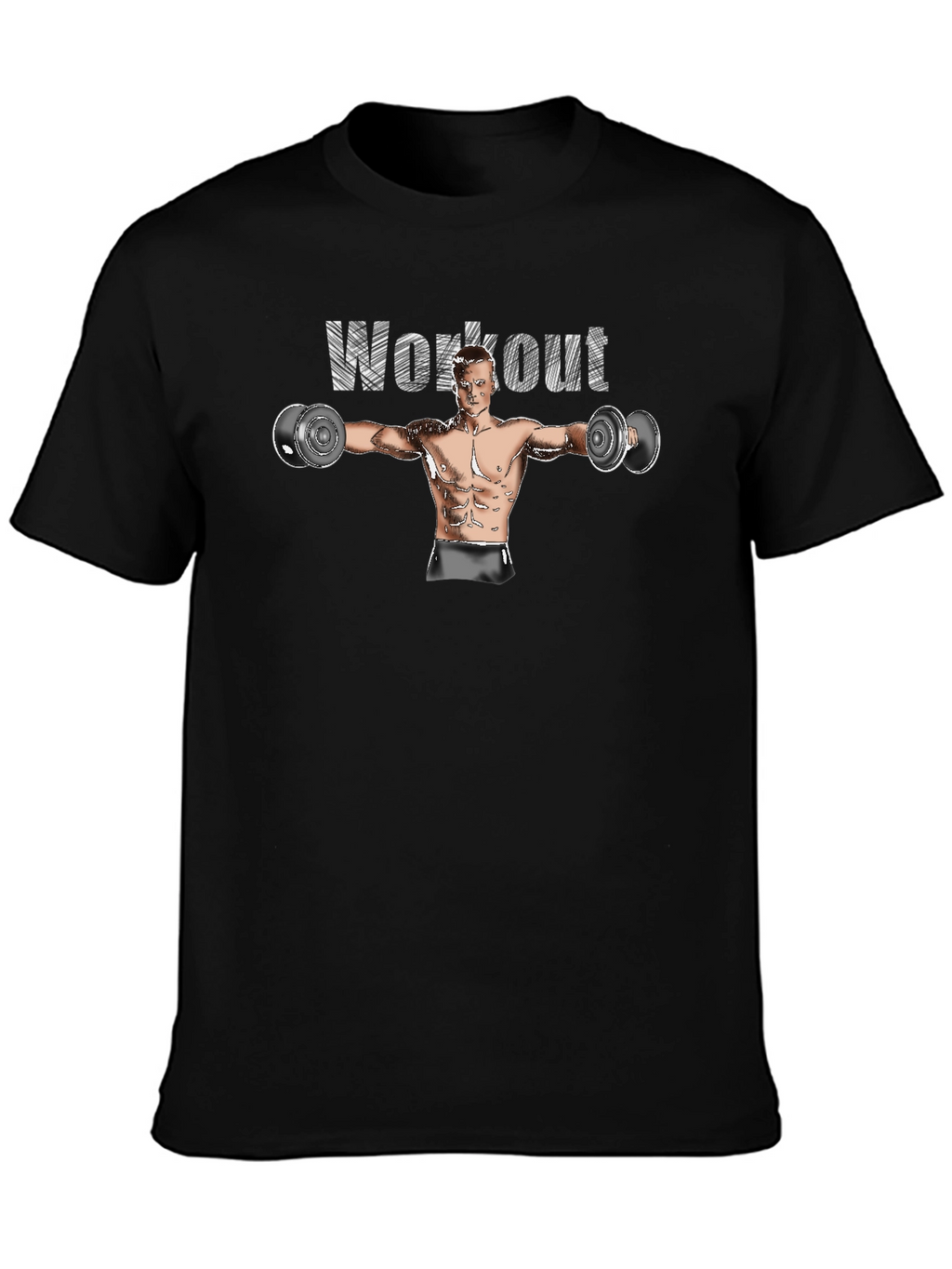 Workout Graphic T-Shirt