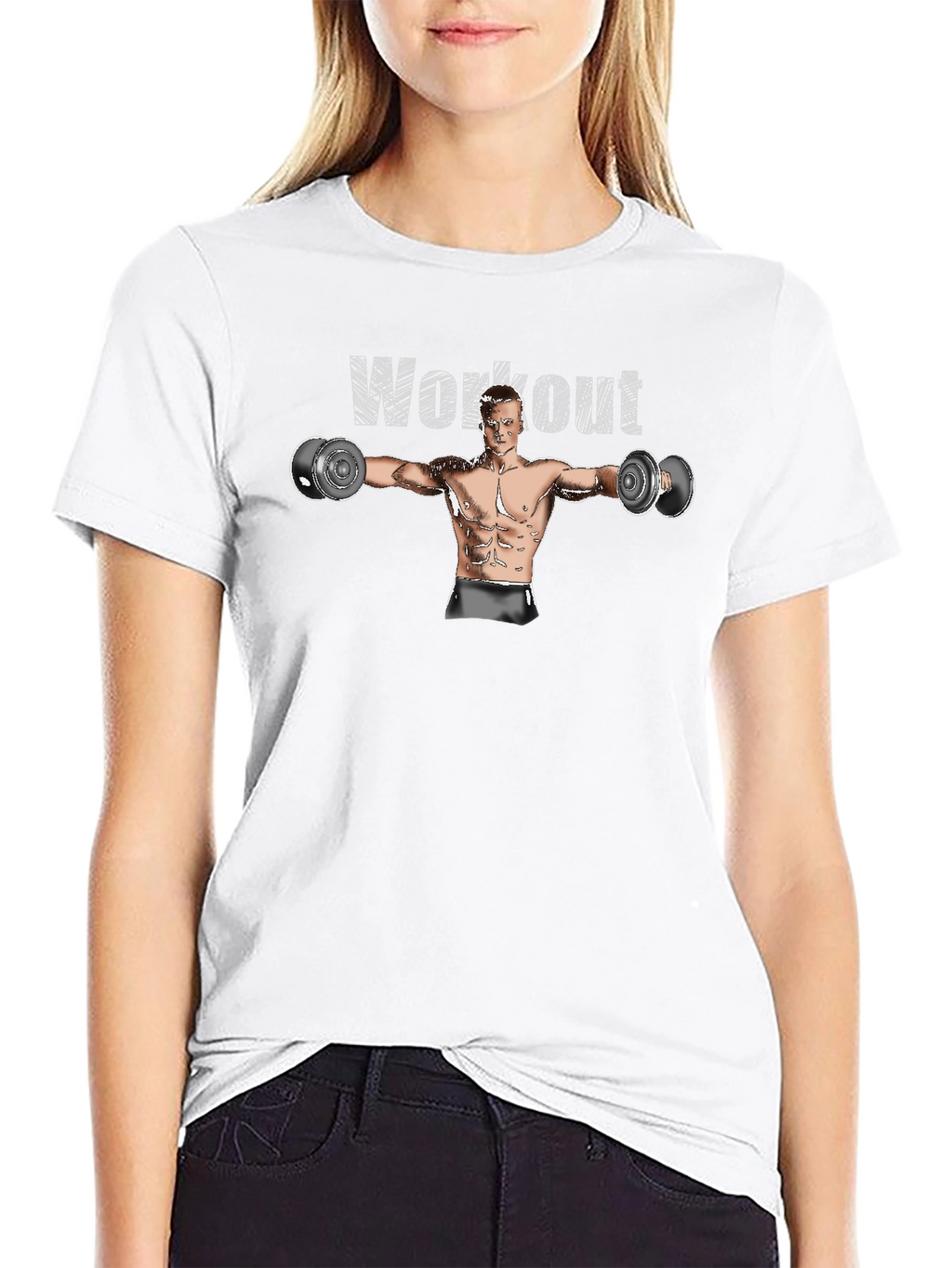 Workout Graphic T-Shirt