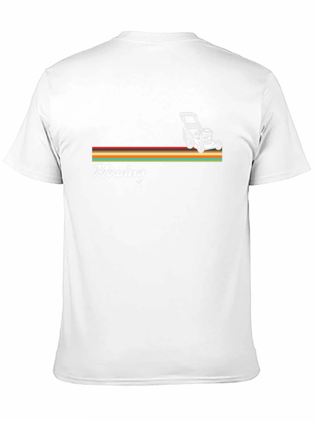 Retro Mowing T-Shirt - Lawn Care Tee