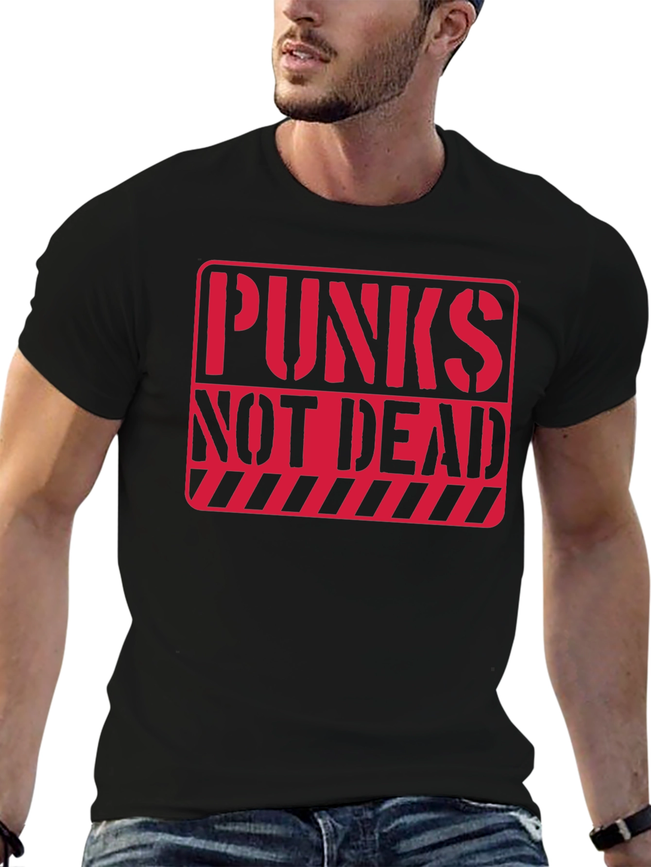 Punks Not Dead Graphic Tee