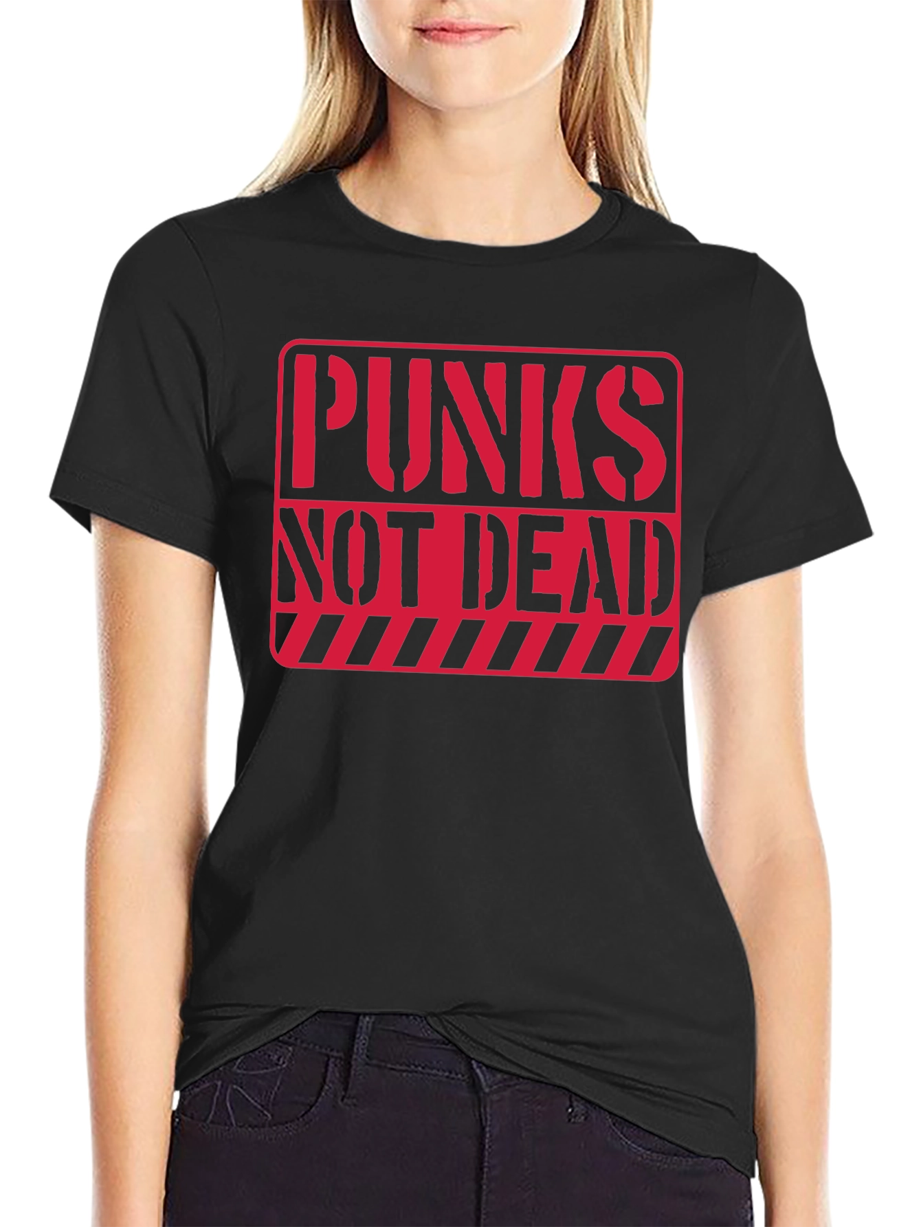 Punks Not Dead Graphic Tee
