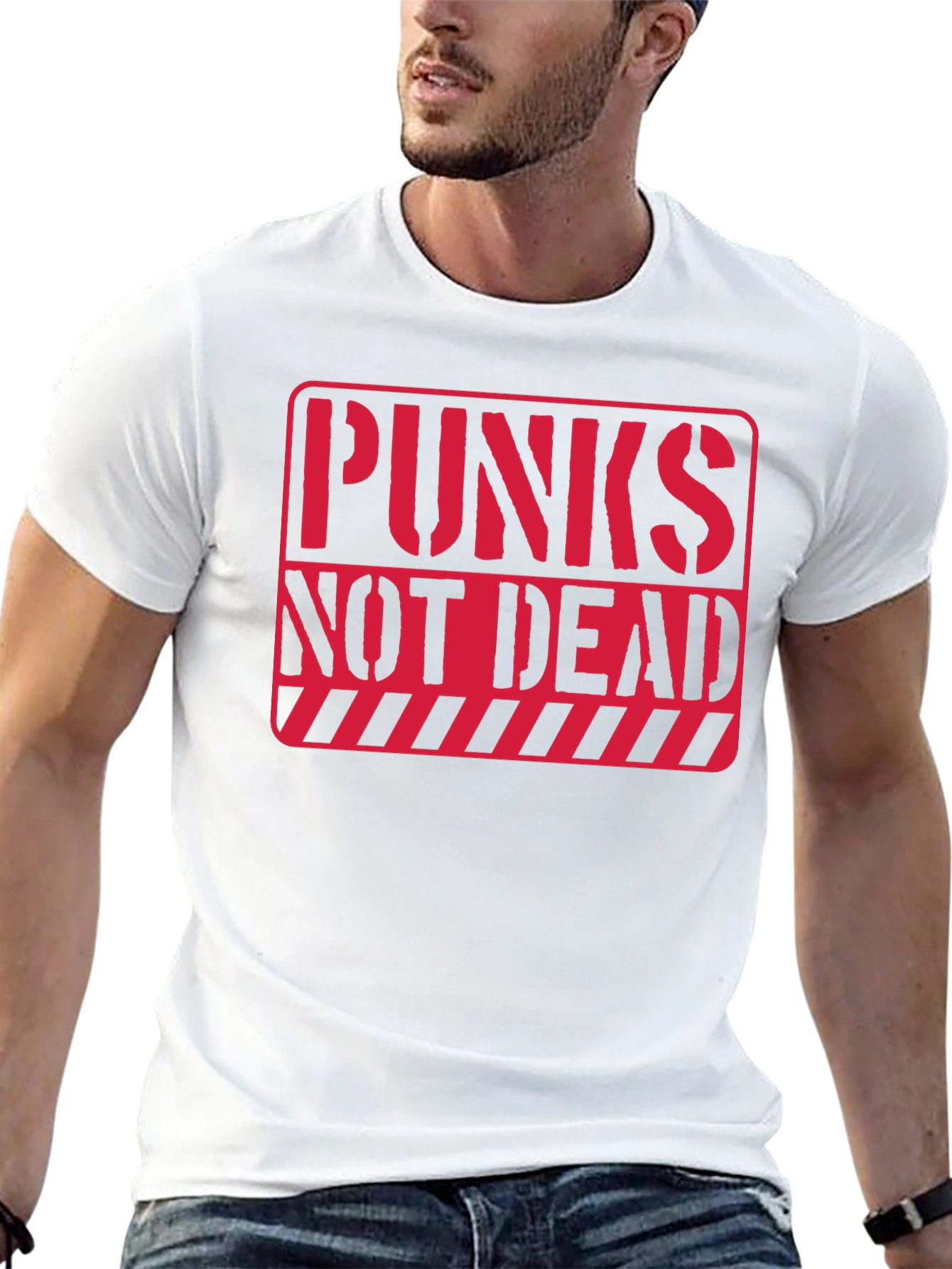Punks Not Dead Graphic Tee