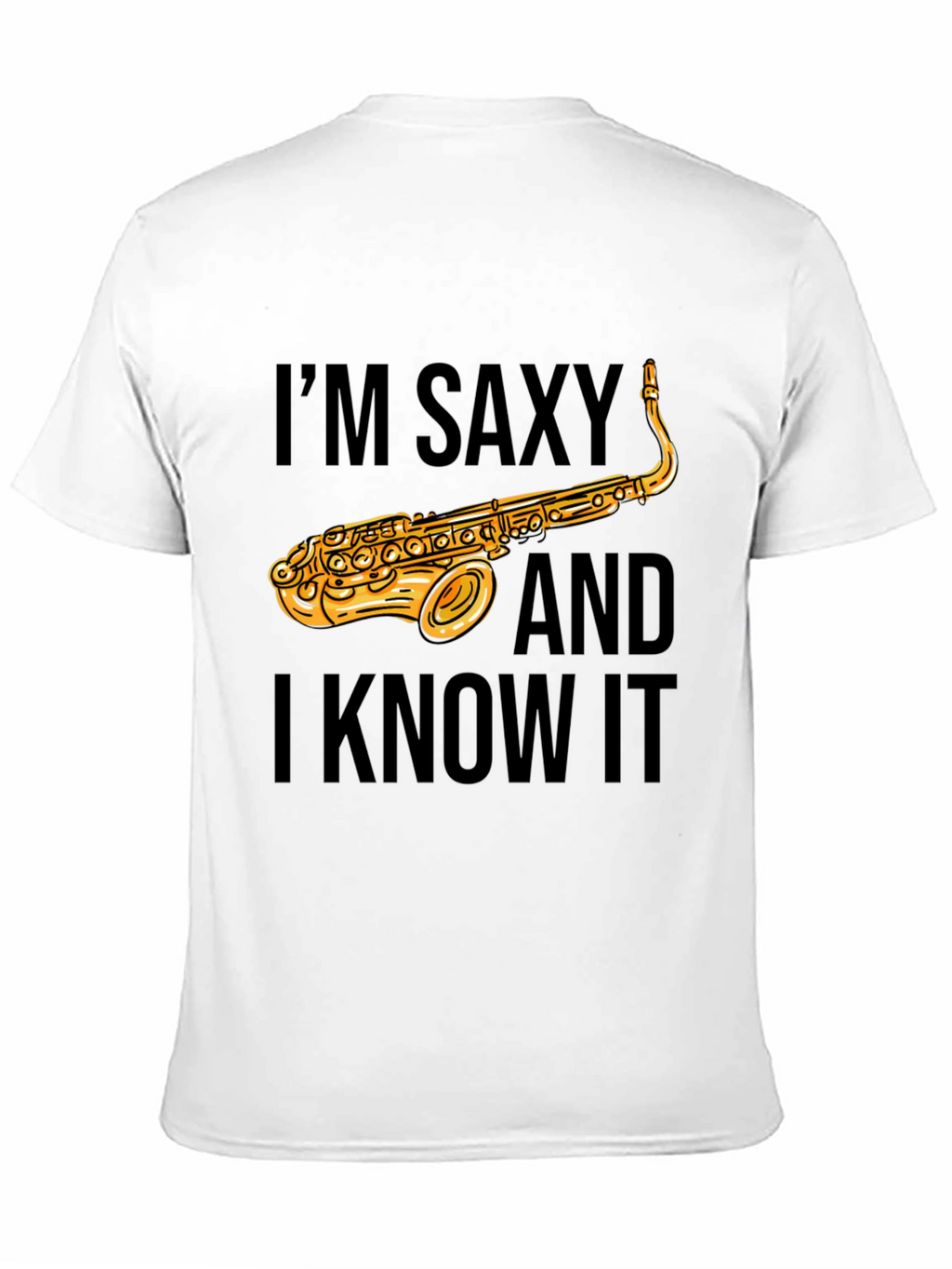 Saxy T-Shirt - Funny Saxophone Musician Tee