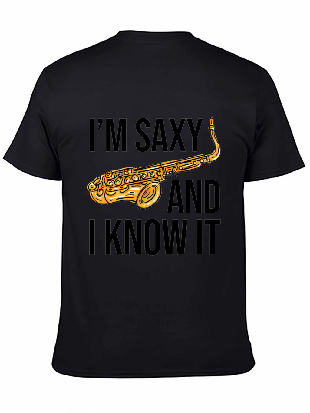Saxy T-Shirt - Funny Saxophone Musician Tee