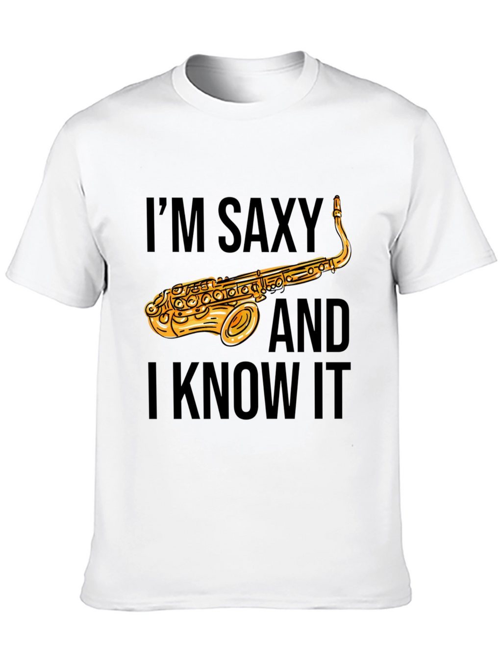 Saxy T-Shirt - Funny Saxophone Musician Tee