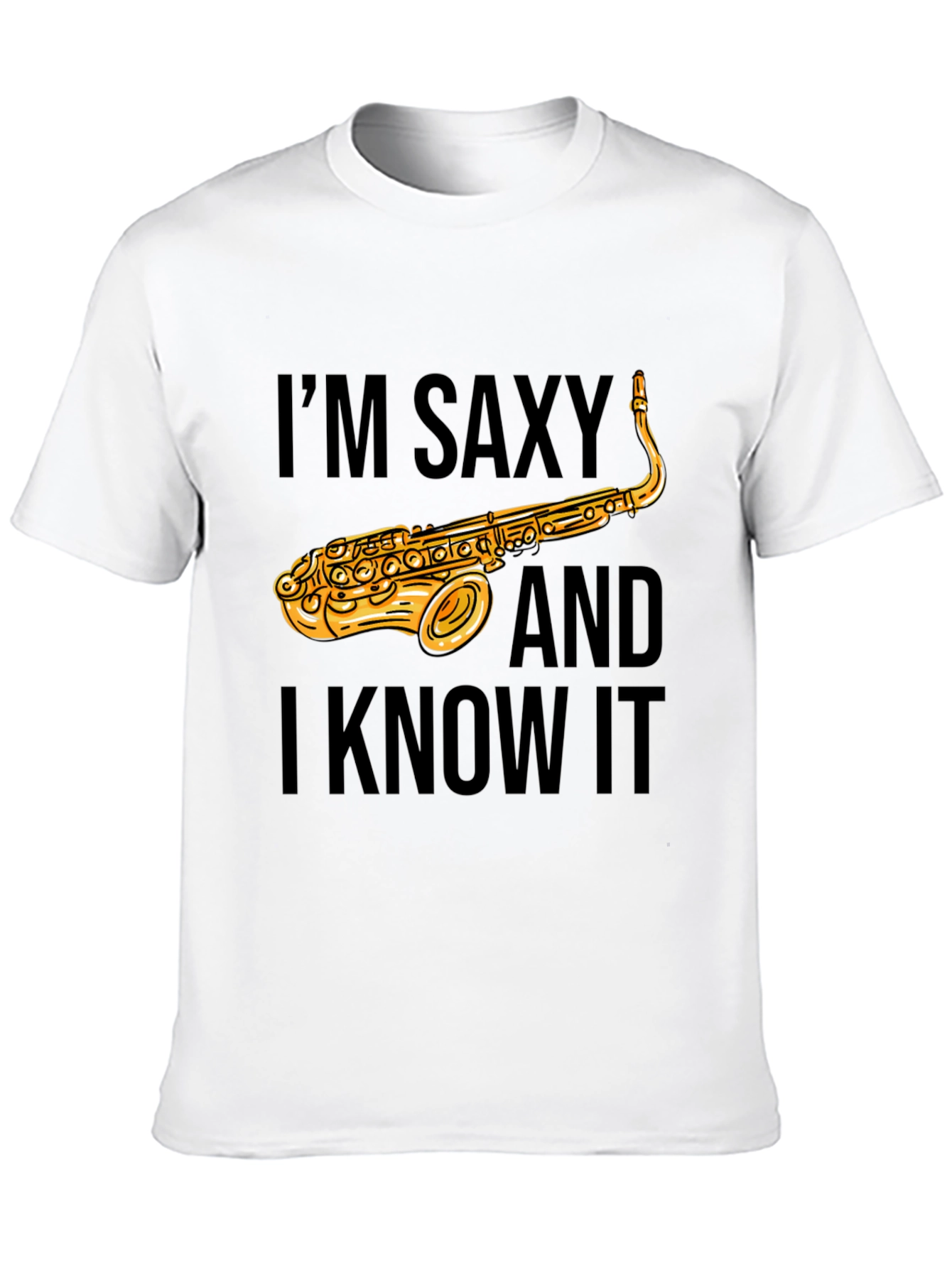 Saxy T-Shirt - Funny Saxophone Musician Tee