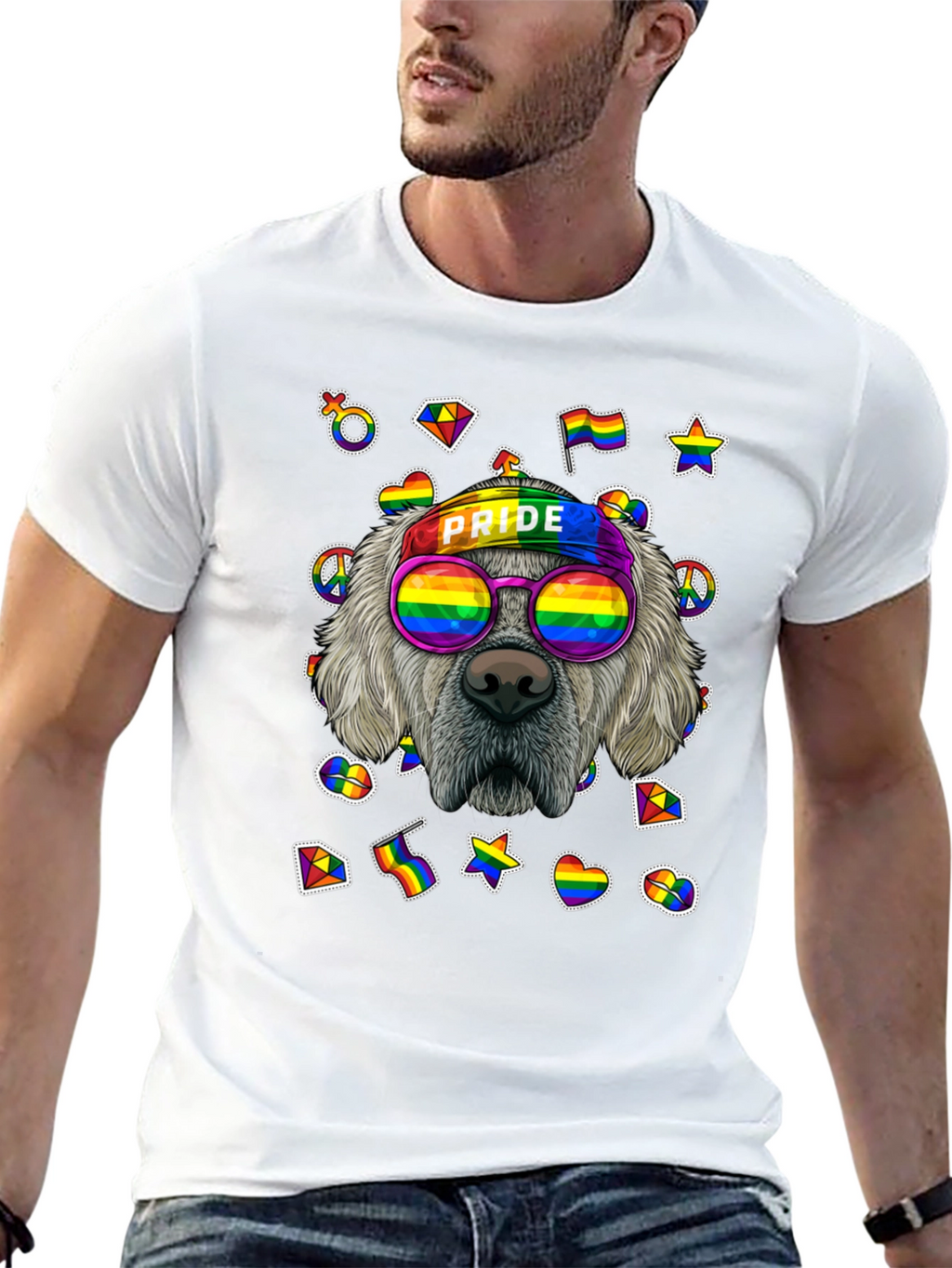 Pride Dog Graphic Tee
