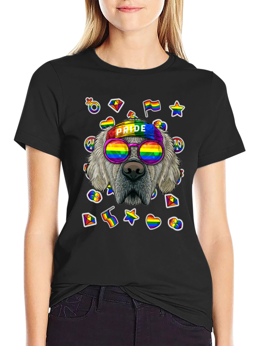 Pride Dog Graphic Tee