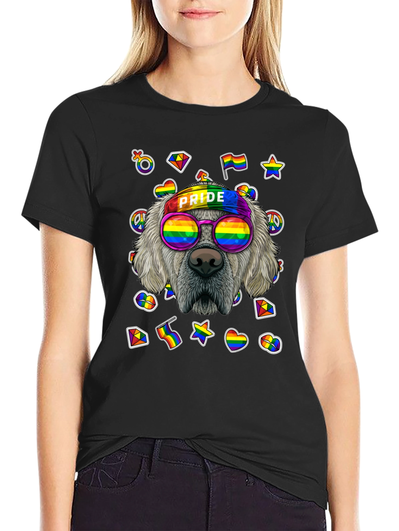 Pride Dog Graphic Tee
