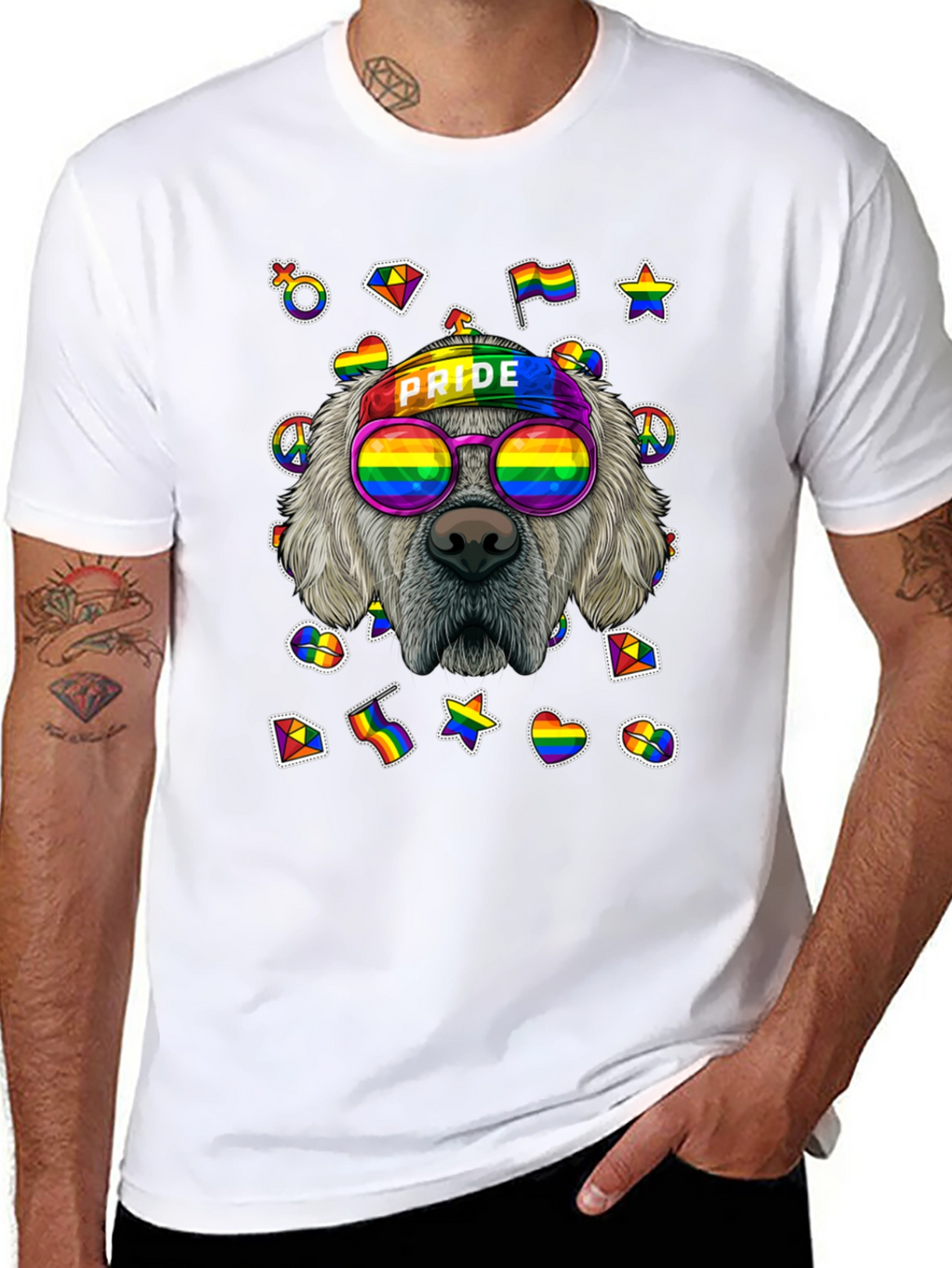 Pride Dog Graphic Tee