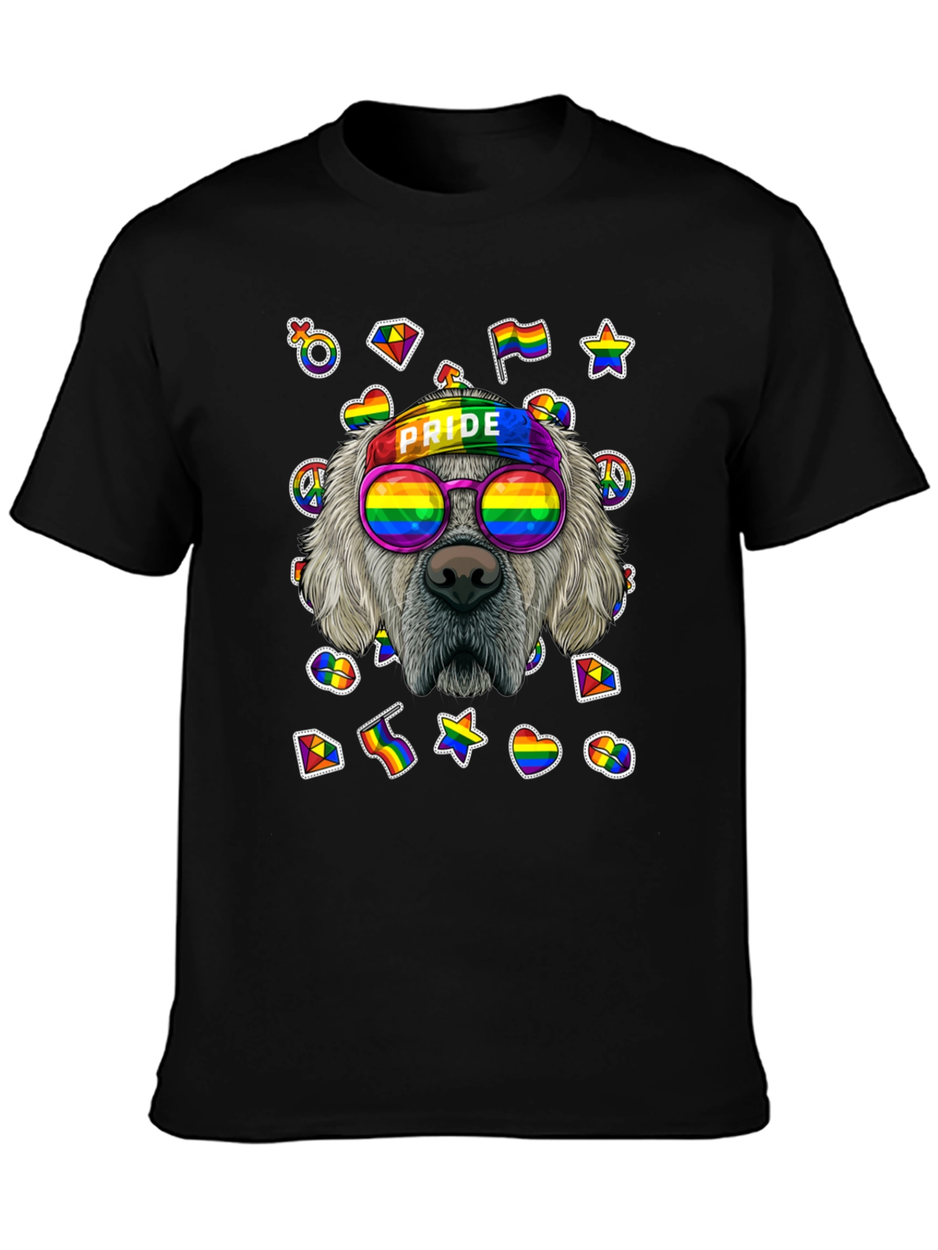 Pride Dog Graphic Tee
