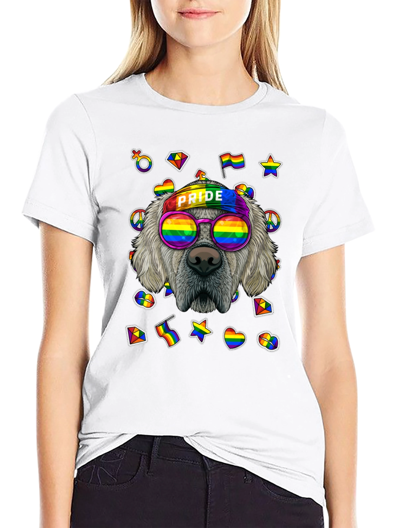 Pride Dog Graphic Tee