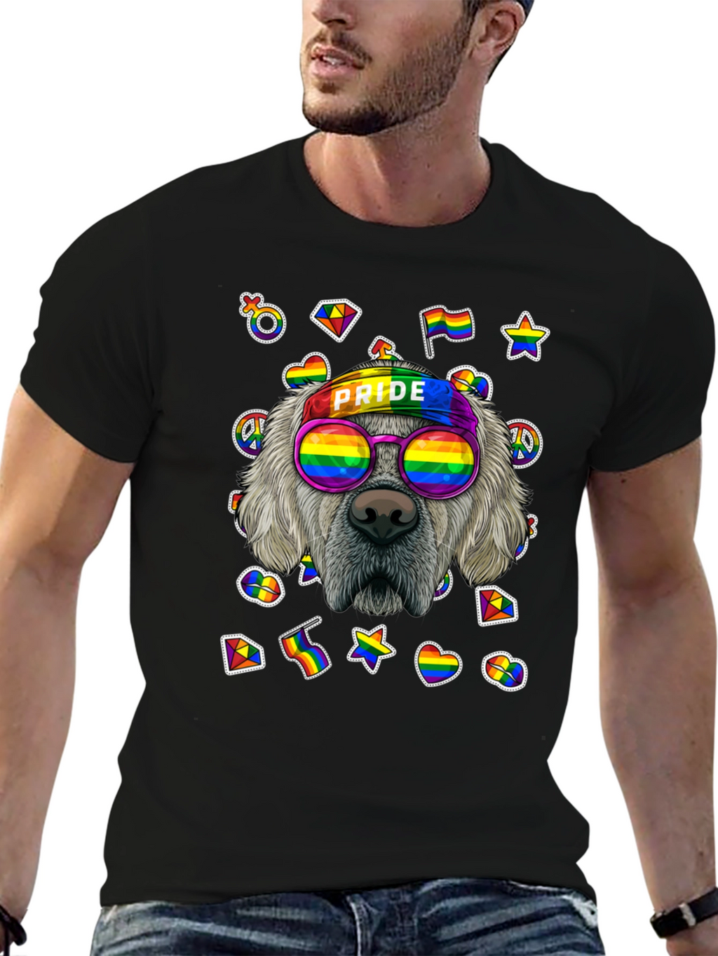 Pride Dog Graphic Tee