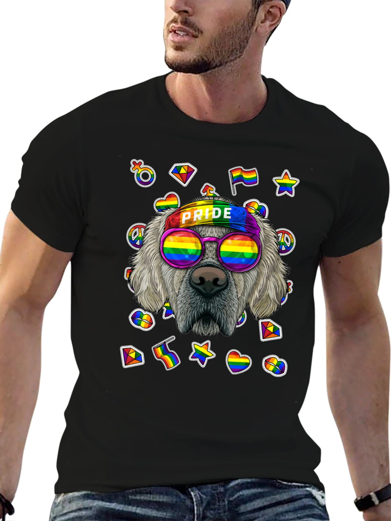 Pride Dog Graphic Tee