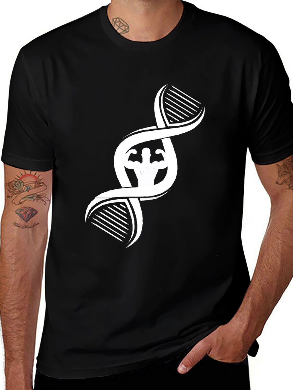 DNA Gym Black T-Shirt