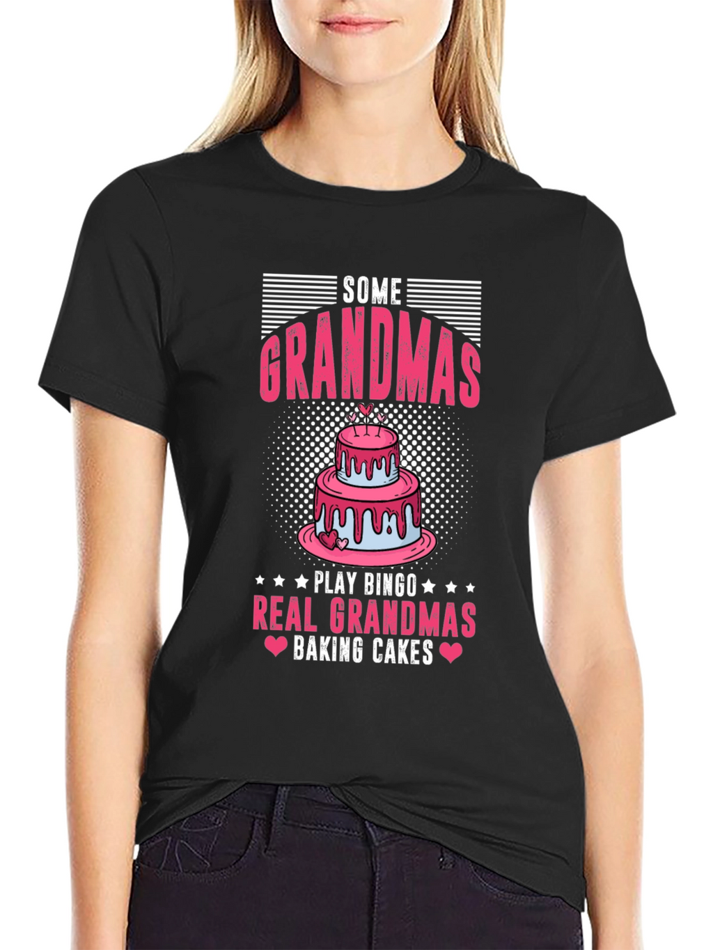 Grandma Baking Cake T-Shirt