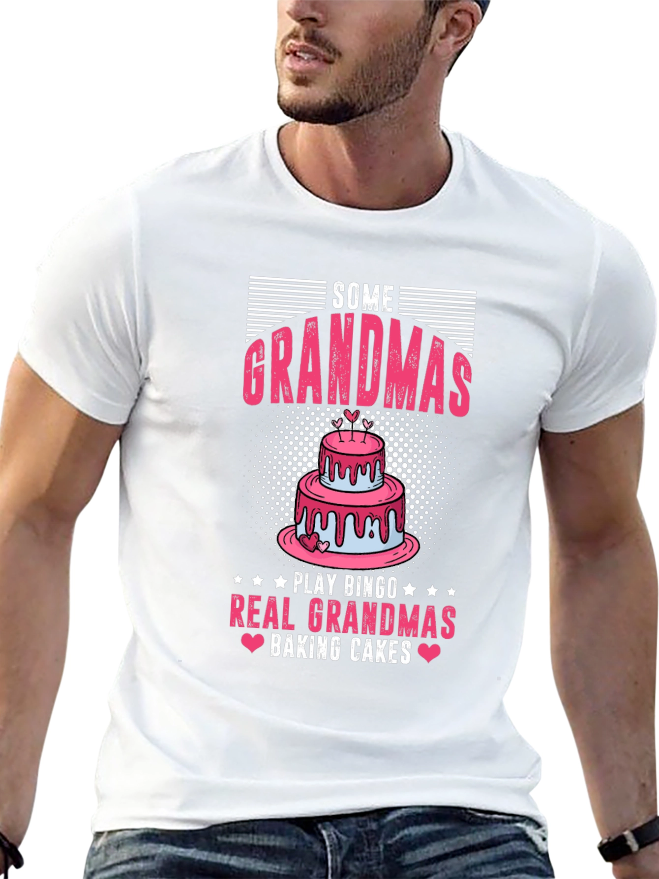 Grandma Baking Cake T-Shirt