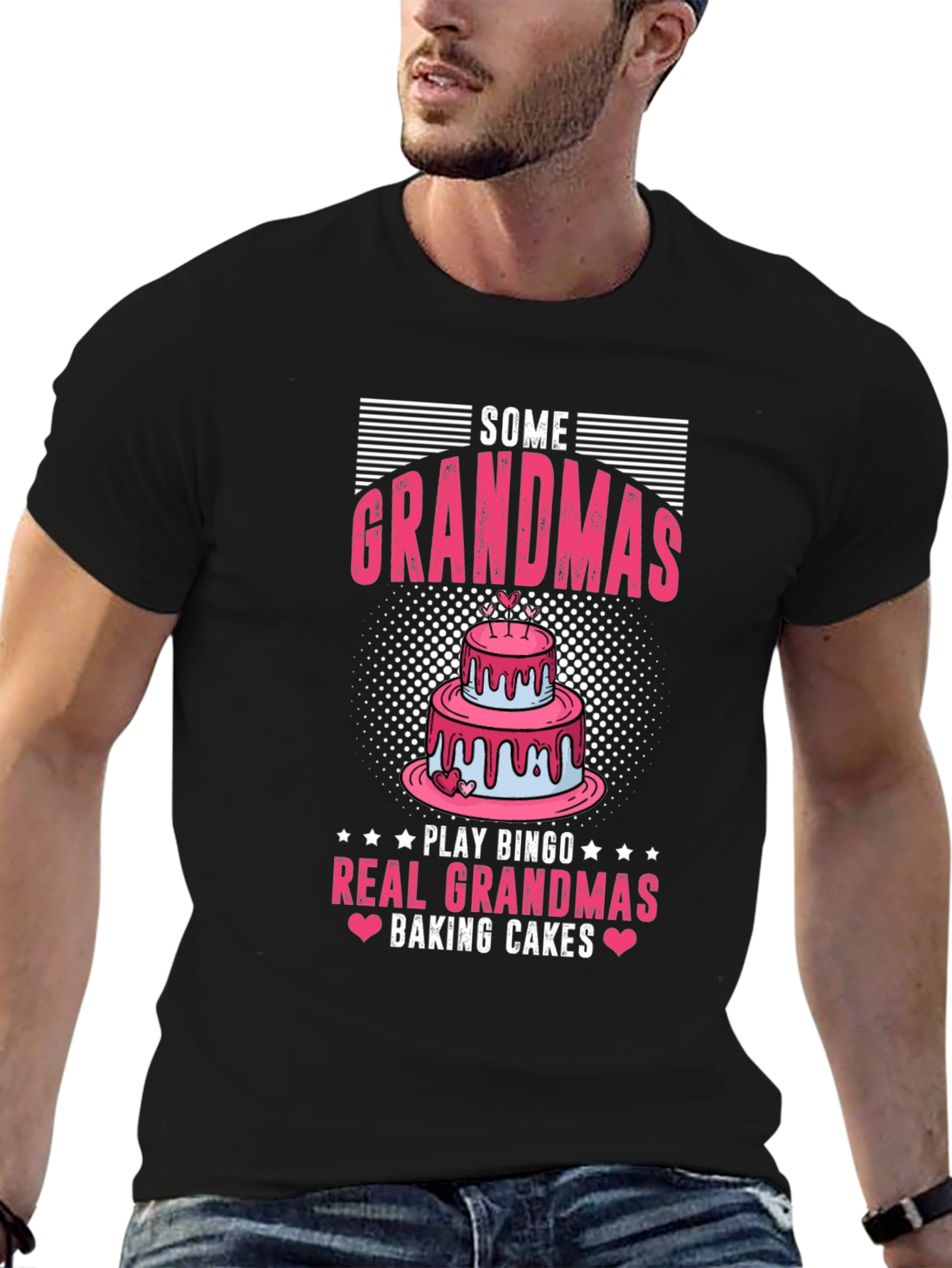 Grandma Baking Cake T-Shirt