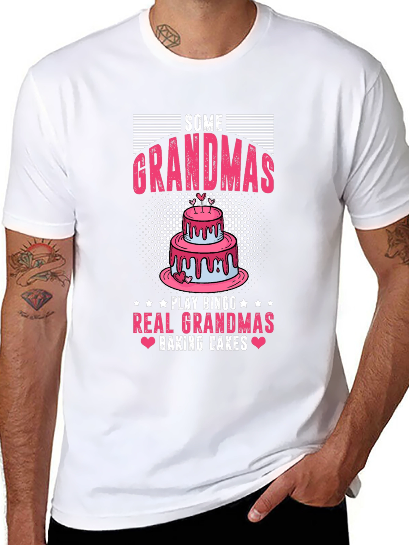 Grandma Baking Cake T-Shirt