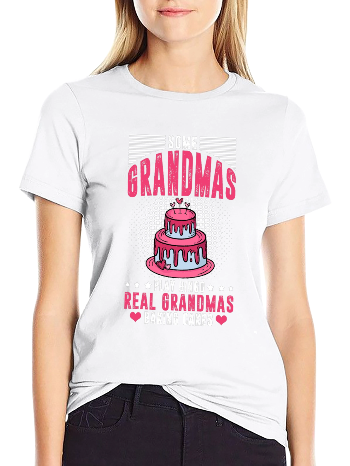 Grandma Baking Cake T-Shirt