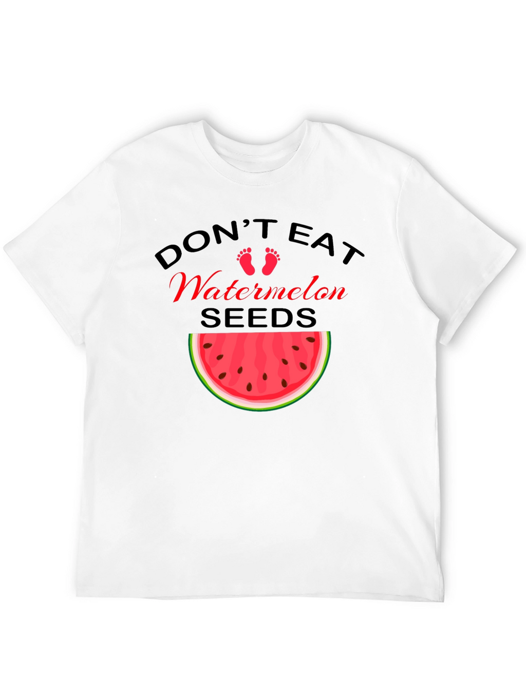 Funny Pregnancy Watermelon Seeds T-Shirt