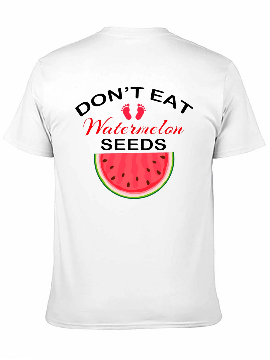Funny Pregnancy Watermelon Seeds T-Shirt